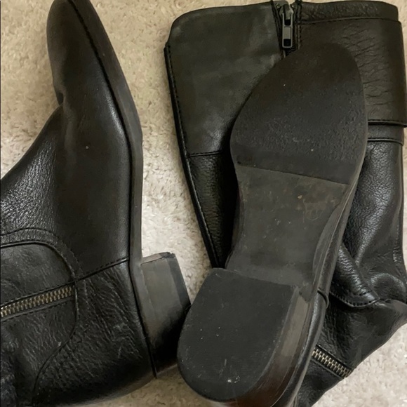 Arturo Chiang Black leather boots - Picture 7 of 11